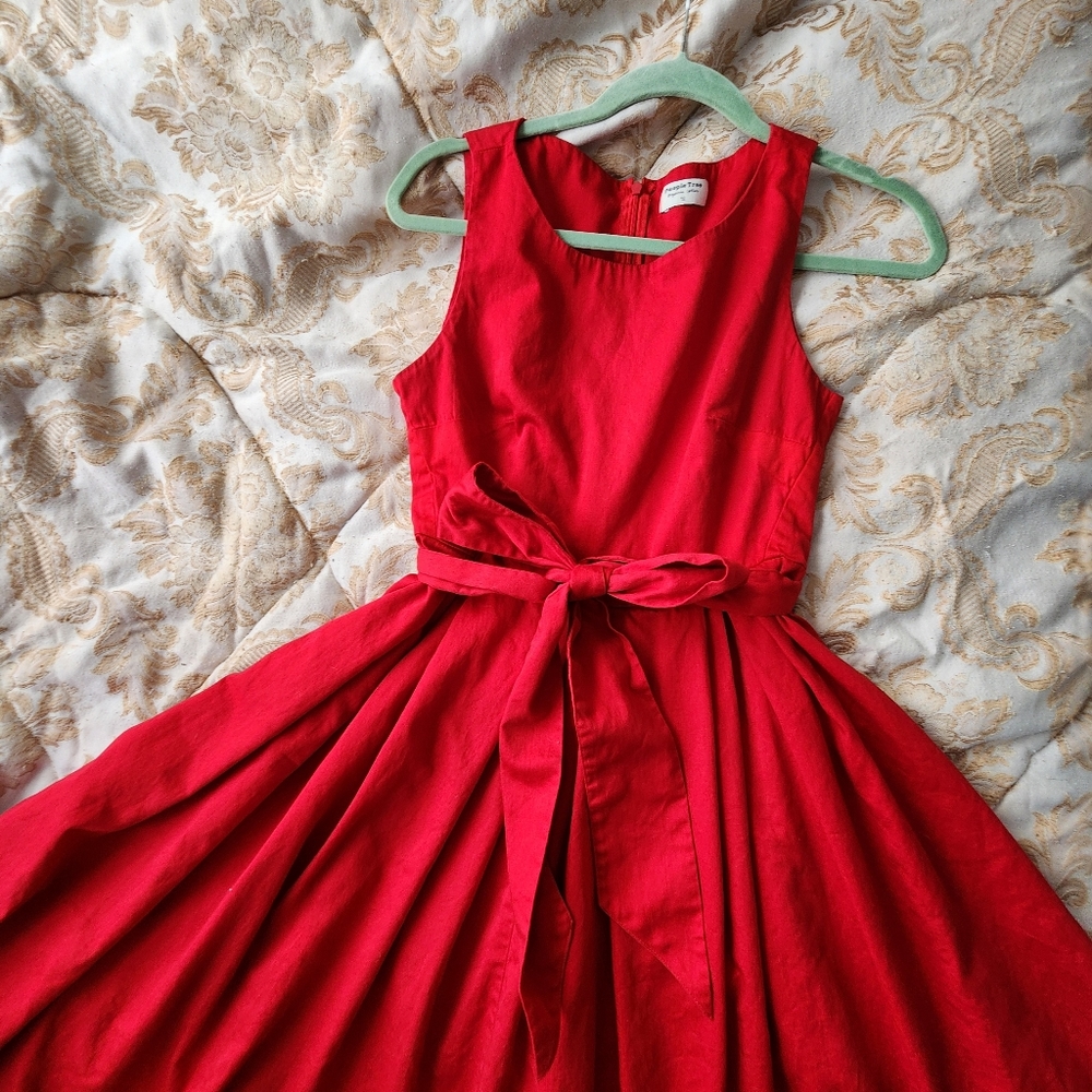 Holiday People Tree Organic Cotton Dress size UK 12 US 6